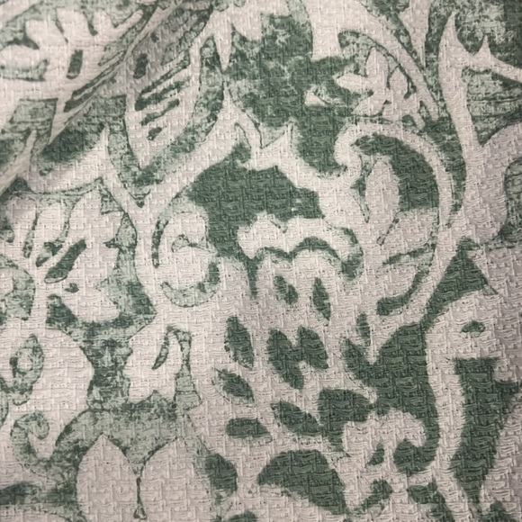 Lauren Ralph Lauren set of 2 Kitchen Towels White & Green Floral print - Picture 2 of 4